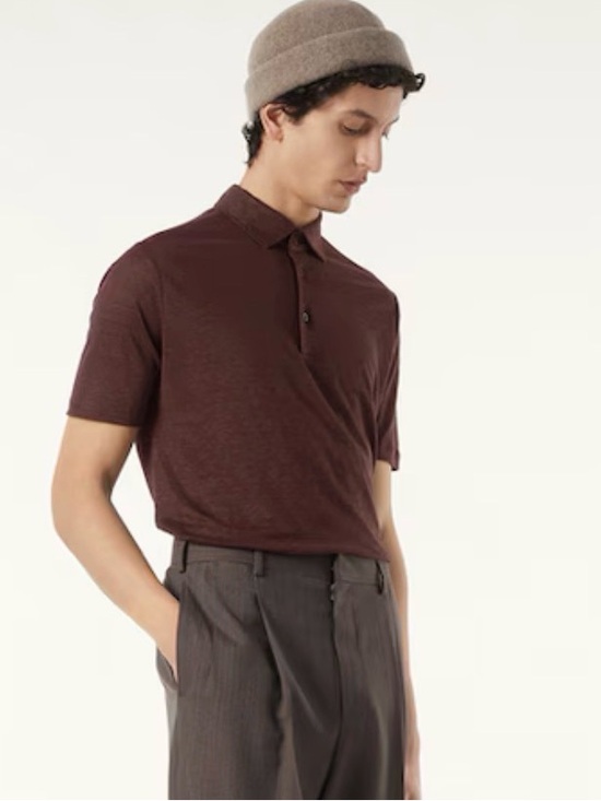 Loro Piana Other - Loro Piana Men's Polo in Deep Burgundy